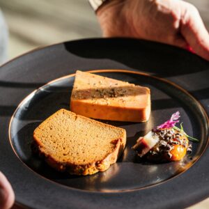 Foie gras de canard mi-cuit au Grand Marnier