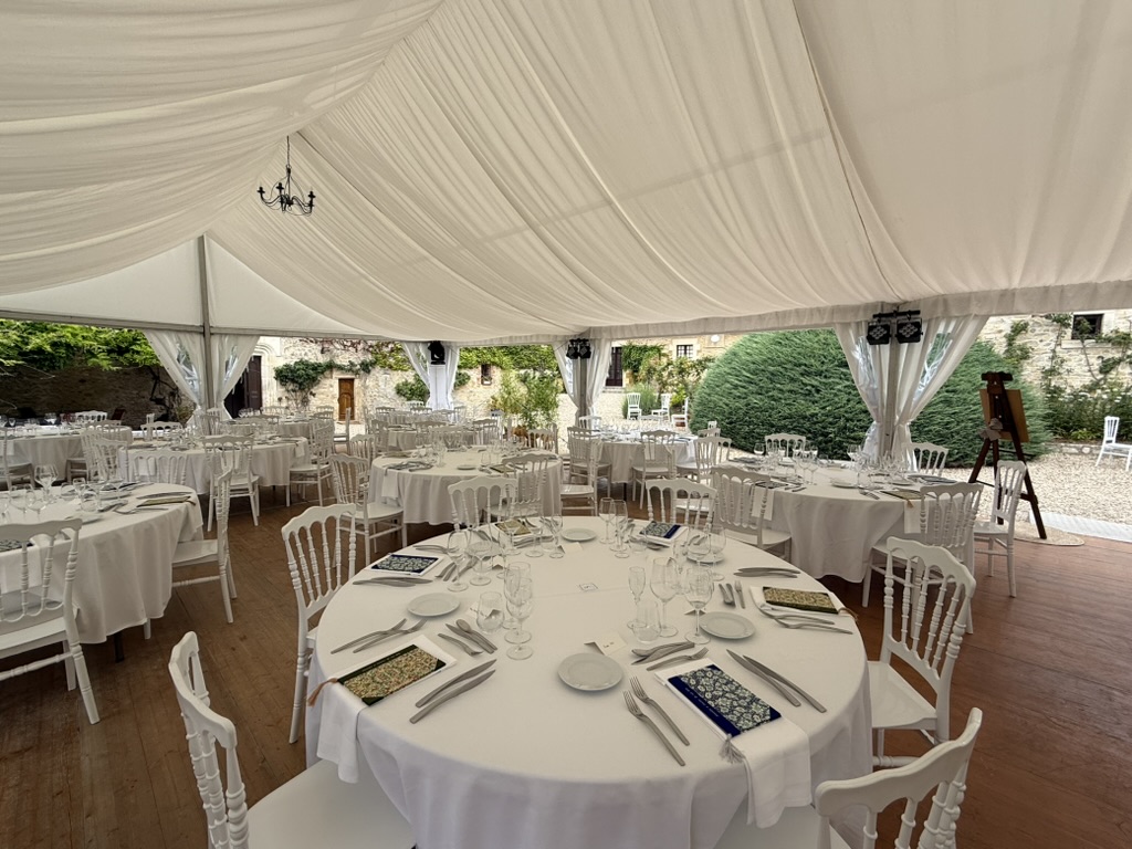Réception de mariage avec Le Cheverny Traiteur