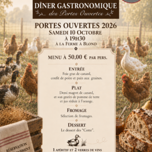 Pré paiement Soirée Diner de Gala de Didier Cotte