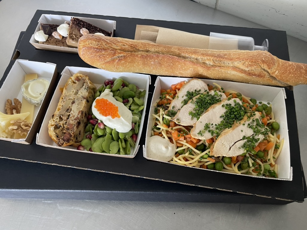 Plateau repas complet du Cheverny